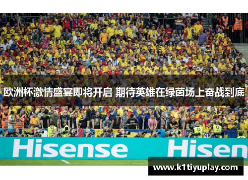 欧洲杯激情盛宴即将开启 期待英雄在绿茵场上奋战到底